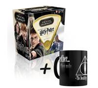 Trivial Pursuit Harry Potter Gioco Quiz + Tazza Magica " Deathly Hollows " Nuovo