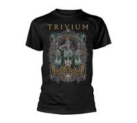 Trivium 'Skelly Frame' (Nero) T-Shirt - NUOVO E UFFICIALE