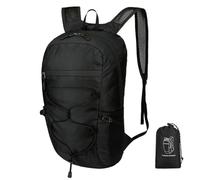 TRIWONDER 15L Zaino Ultra Leggero da Viaggio Corsa Running Zaino Pieghevole Portatile per Uomo Donna (Nero)