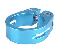 TRIWONDER Collarino Reggisella 25.4 28.6 31.8 34.9 mm Chiusura Reggisella Bici da Corsa Collarino Sella per MTB Bici da Corsa Strada (Blu, 34.9 mm)