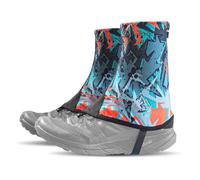 TRIWONDER Ghette Anti-Sabbia per Trail Running e Trekking, Ghette per Scarpe da Sabbia Neve Polvere per Uomo e Donna(Basse - Rosso, L)