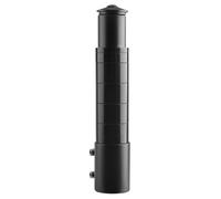 TRIWONDER Prolunga Manubrio Bici 28.6mm, Rialzo Regolabile per Attacco Manubrio e Stelo Forcella, in Lega Alluminio per MTB Bici da Corsa Città e Strada (Nero - 18,5 cm)
