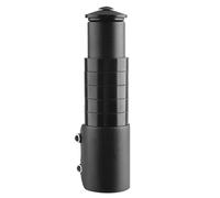 TRIWONDER Prolunga Manubrio Bici Rialzo Manubrio 28,6 mm Prolunghe Attacco Manubrio MTB Prolunga Stelo Forcella MTB Alzare Manubrio Bici da Corsa Città Strada (#01 Nero - 13,8 cm)