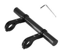 TRIWONDER Supporto Estensione per Manubrio di Bici o Monopattino, Barra Estensione Multifunzione per Cellulare/Camera/Smartphone/GPS/GoPro/Luce Direzionale