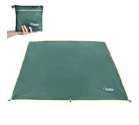 TRIWONDER Telo Impermeabile per Campeggio, Telone Copertura per Esterno, Telo Sottotenda Impermeabile per Picnic Spiaggia Barca Tenda Amaca (A - Verde, S - 2,2x1,5m)