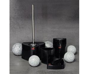 TRIX ACRYL Nero Cestino / Bin Tabella Dreieck-Design + Highshine Colore
