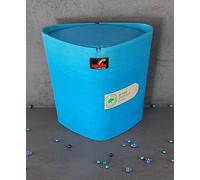 TRIX ECO Pattumiera Cestino Bin Tabella Acqua Blu Dreieck-Design