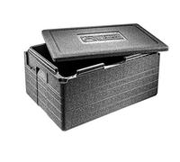 Trix Gomma 8300040459 Box Gastronorm 1/1, 53.5 X 33 X 26, Fv/40459, Stainless Steel, Nero