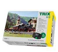 Trix H0 21528 Digital Startpack Güterzug Epoche III Luce, Nuovo