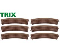 Trix Modellbahnen Binario curvo H0 62224 – 24,3 / 437,5 mm