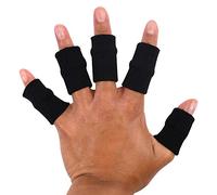 TRIXES 10 x Manicotti Elasticizzati Proteggi Dita Mano, Aiuto per L'artrite e lo Sport