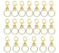 TRIXES 20 piccoli ganci staccabili a forma di aragosta per anello aperto