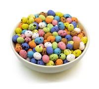 TRIXES 450 Uova di Pasqua in gommapiuma - Il Fai da Te e la Decorazione per Bambini - per riempire Un Cestino, per la Ricerca delle Uova, Decorazione per Il Vostro Albero di Pasqua