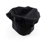 TRIXES Cappello da Cuoco Nero Elasticizzato - Cucina e Cottura al Forno - Uniforme da Cucina e Catering - Unisex - Nero