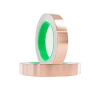 TRIXES Confezione da 2 nastro di rame repellente chiocciole e lumache - Rotoli da 20 M - Artigianato schermatura protettiva EMI per giardino piante vasi fiori - amico di animali domestici e ricci