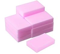 TRIXES Confezione da 30 spugne magiche prive di sostanze chimiche rimozione segni precisione, casalingo pulizia professionale rimuove macchie si taglia a misura - Colore rosa