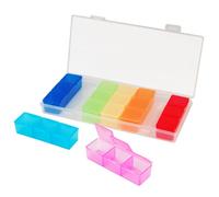 TRIXES Contenitore dispenser porta pastiglie e pillole organizzazione medicine 7 giorni