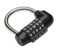 TRIXES Lucchetto Nero a Combinazione di 5 Lettere