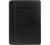 TRIXES Portafoglio porta carte pelle vegana nera - Blocco RFID