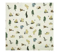 TRIXES Tessuto per Hobby Creativi Winnie-the-Pooh Color - 100% Cotone