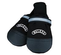 Trixie 19473 2 Walker Professionale Nylon Boots, L | Scarpe protettive per zampe ferite o sensibili, con riflettori, per tutti i terreni