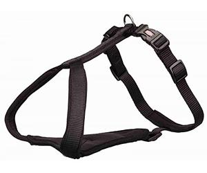 Trixie 1998301 - Imbracatura a Y Premium, 40-45 cm/15 mm, Colore: Nero, S