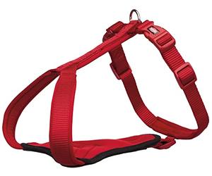 Trixie 1998803 Imbracatura a Y Premium, L-XL, 80-95 cm/25 mm, Rosso