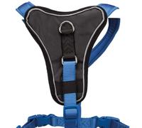 TRIXIE 1998902 Premium Y Pettorina, XL-XXL: 90-110cm/25mm, Blu, XL