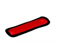 Trixie 2 Flash adesivi di sicurezza in velcro, misura 16 × 5 cm, nero/rosso