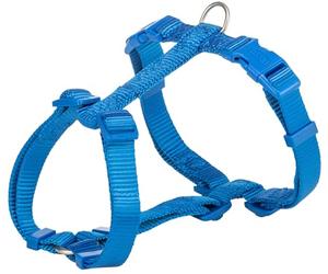 Trixie 203302 Premium - Pettorina ad H, Per cani, Blu, Taglia S-M