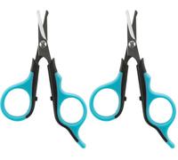 Trixie 2360 Forbici per viso e zampe, 9 cm, 1 pezzo (confezione da 2)