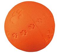 Trixie 34863 - Palla giocattolo per cani, In Gomma Naturale, Colori assortiti, Diametro 9 cm