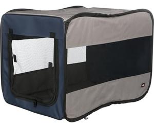 Trixie 39692 Mobile Kennel Twister, S: 45 × 45 × 64 cm, blu scuro/azzurro