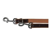 TRIXIE Active Comfort - Guinzaglio di prolunga M-L: 2,00 m/25 mm, marrone/marrone chiaro