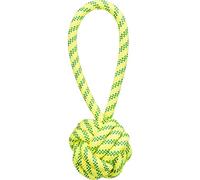 Trixie- Aqua Toy Corda Set con Palla Tessuta, ø 7 × 21 cm Perro Gioco, Colore Giallo, 33661