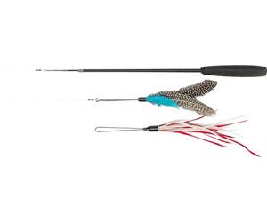 TRIXIE - Asta da Gioco telescopica, 40-98 cm, Confezione da 4