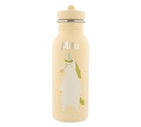 Trixie Baby borraccia personalizzata in acciaio inox unicorno (500 ml) con nome per ragazze e ragazzi, a prova di perdite, antiruggine e adatta ai bambini