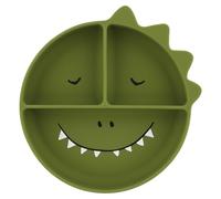 Trixie Baby Trixie 96-4XX Silicone Plate with Suction Cup and Compartments for B