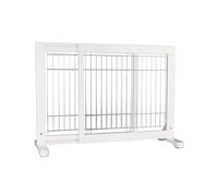 TRIXIE Barriera per Cani, 65 - 108 x 61 x 31 cm, Bianco