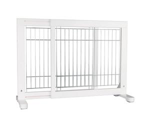 TRIXIE Barriera per Cani, 65 - 108 x 61 x 31 cm, Bianco
