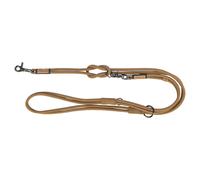 Trixie BE NORDIC Guinzaglio In Pelle Marrone Per Cani Regolabile 3-Fasi
