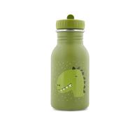 TRIXIE Borraccia per bambini e bambine in acciaio inox, da 350 ml, con motivo Mr. Dino (dinosauro), colore verde