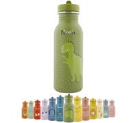 Trixie, borraccia per bambini, in acciaio inox, 500 ml, personalizzabile con nome, per bambine e bambini, a prova di perdite, inossidabile e adatta ai bambini