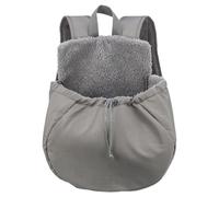 Trixie Borsa Frontale Molly Grigia Per Gatti, Max. 4 KG, 25x38x17 CM