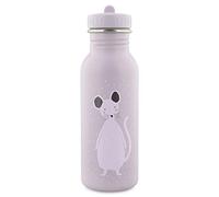 Trixie - Bottiglia per bambini in acciaio inox 500ml - Mrs. Mouse (Topo)