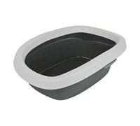 Trixie Carlo Toilette con bordo - grigio scuro/grigio chiaro