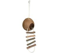Trixie Casetta in cocco per criceti con scala 13 x 56 cm