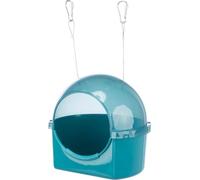 TRIXIE Casetta Rotonda per Vasca da Bagno, 20 × 20 × 17,5 cm Blu