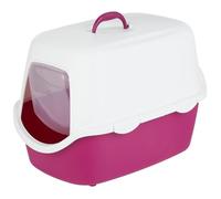 TRIXIE Cassetta igienica Vico - Coperchio - 40 × 40 × 56 cm - Bacca e bianco
