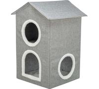 TRIXIE Cat Cave Nora Soft Edition, 47 × 67 × 47 cm, accogliente letto per gatti a due livelli - 363111